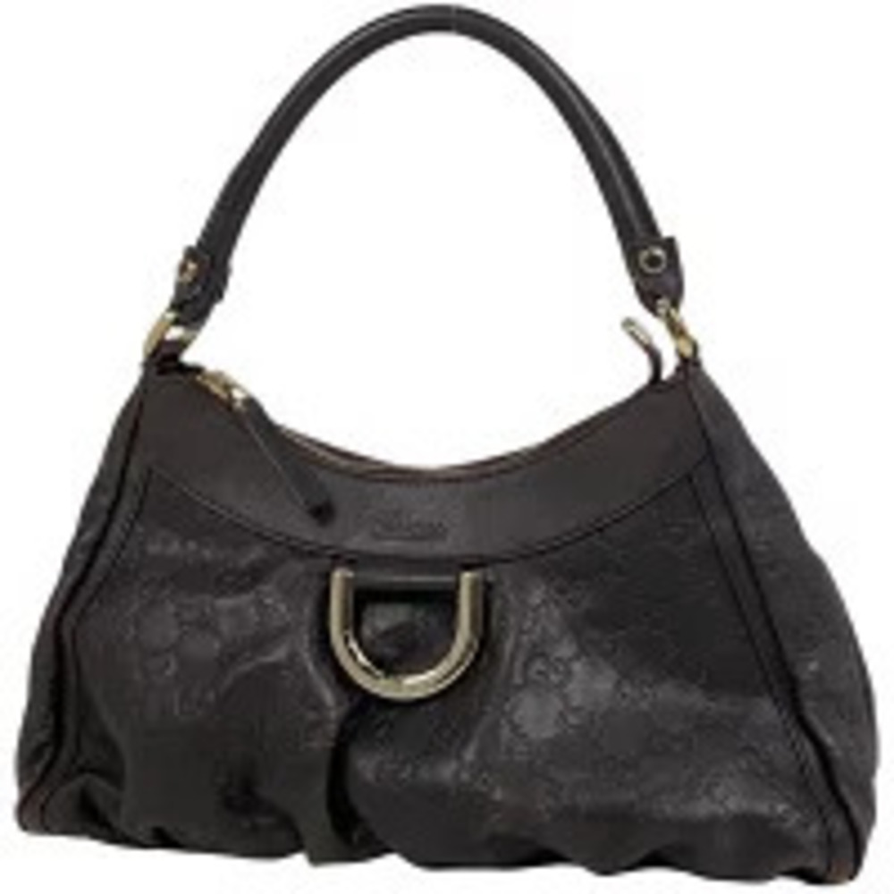 Gucci Guccissima Shoulder Bag Abbey Hobo Handbag Signature Shima Guccissima